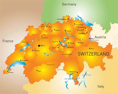 Switzerland Maps | Detailed Maps of Switzerland (Swiss ... - World Maps