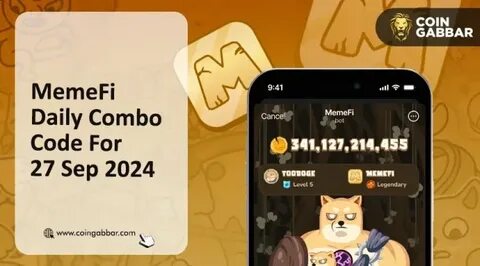 MemeFi November 4: Secret Tap Combo and Video Codes - Crypto Times