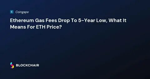 Ethereum gas fees drop to 2-year low: will ETH hit $4K next?