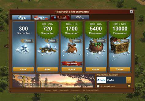 Diamanten verdienen - Forge of Empires Forum