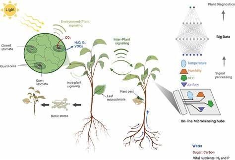 Plants monitor the integrity of their barrier by sensing gas diffusion