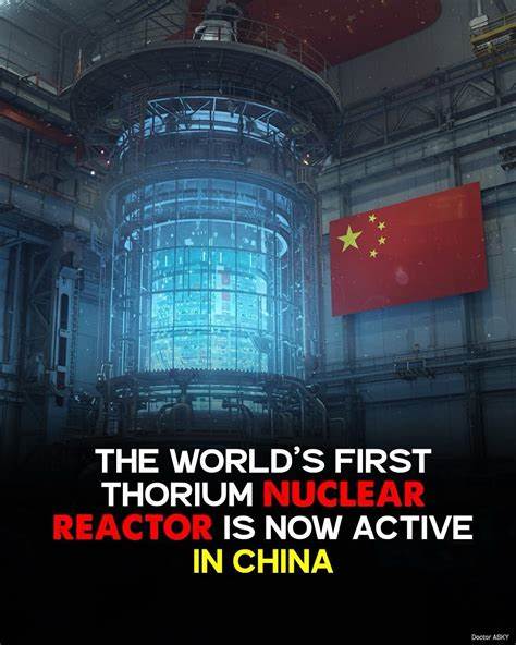 China didn't win the thorium race