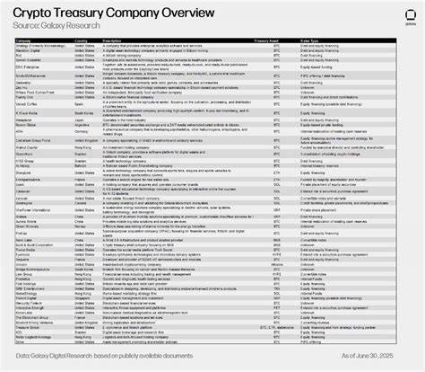 Crypto Treasury Companies Risk Ignoring Lessons from History, Warns Galaxy 