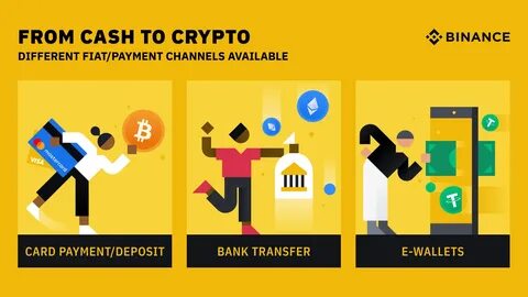 What Are The Different Fiat or Payment Channels Available? - Binance