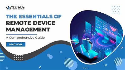 Method for remotely managing a remote device using an electronic mail message