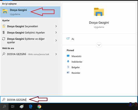 windows dosya gezgini - Microsoft Community