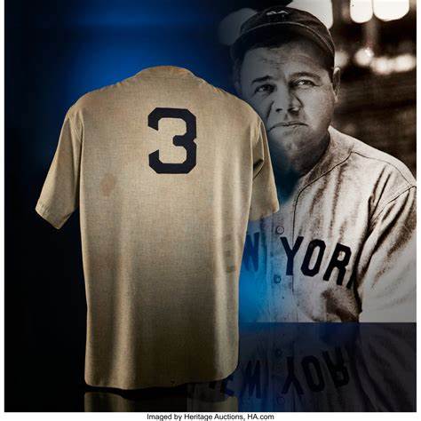 Babe Ruth 'called shot' jersey sells for more than $24 million at auction