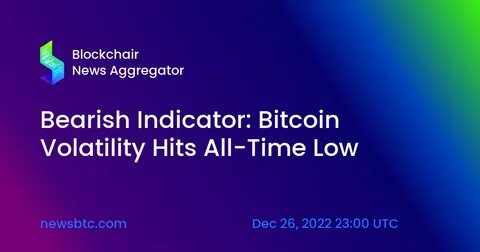 Bitcoin ‘volatility to emerge soon:’ Should you believe this key indicator? - AMBCrypto News