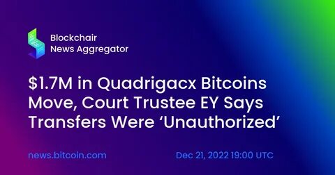 QuadrigaCX Litecoin Cold wallet revealed, Funds being moved out - TCU