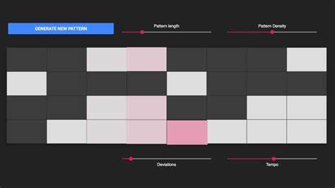 Stochastic Drum Machine