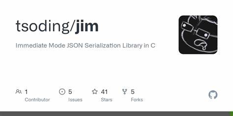 Jim: Immediate Mode JSON Serialization Library in C