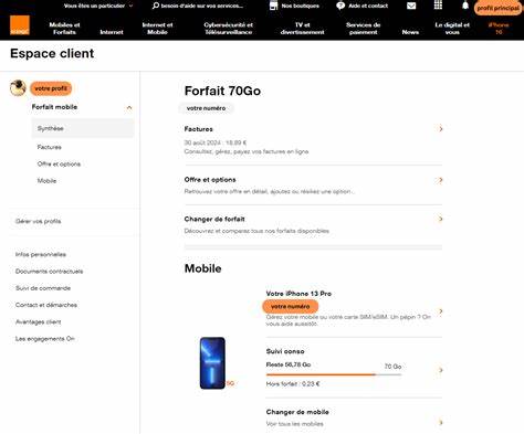 Espace Client Orange