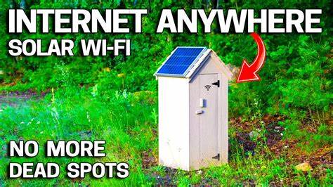 How to Get WiFi in the Woods – DIY Solar Internet Station [video]