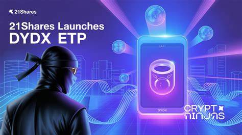 21Shares launches dYdX ETP as institutions circle crypto derivatives
