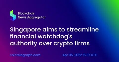 Singapore Appeals to Some Crypto Firms Despite Lure of US - Bloomberg