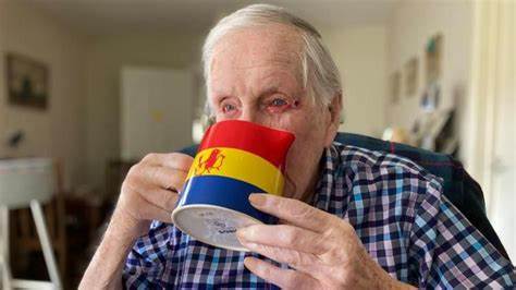 WW2 veteran, 106, puts long life down to custard