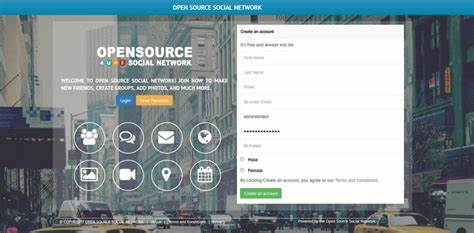 A new open-source social network