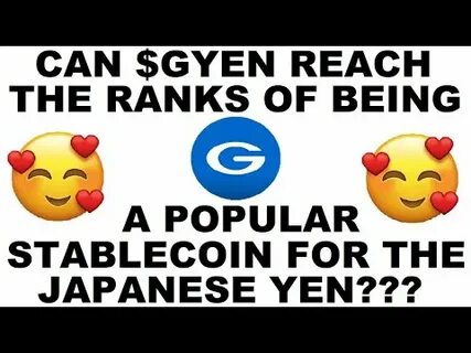GYEN: A stablecoin backed by Japanese YEN - The Coin Republic