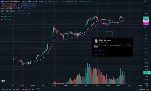 Bitcoin and Crypto Witnessing Mid-Cycle Top Reminiscent of 2021 Pullback, According to Investor Chris Burniske