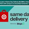 Target steps up next-day parcel delivery as discounter tries to narrow gap with rivals