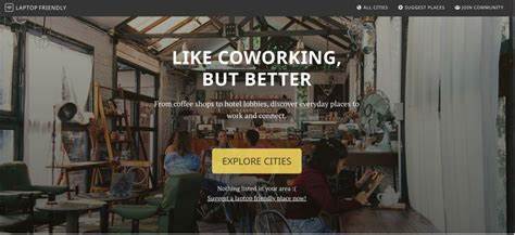 I built a free website for remote workers to find laptop friendly coffee shops