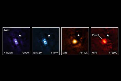James Webb Telescope images smallest exoplanet size of Saturn at 110 lightyears