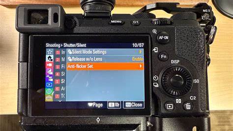 Recording vintage CRTs with a modern Sony mirrorless camera