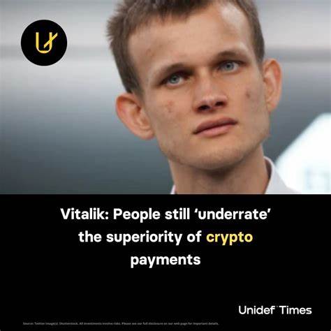 Vitalik: People still ‘underrate’ the superiority of crypto payments - Cointelegraph