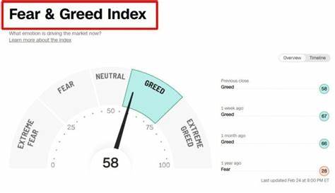 Dow Jumps Over 1% Following Last Week's Selloff: Investor Sentiment Improves, But Fear & Greed Index Remains In 'Fear' Zone