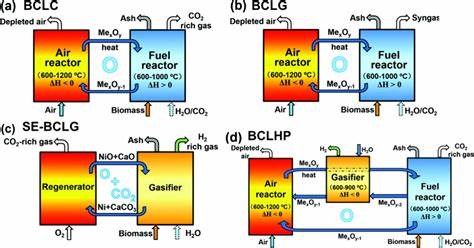 Sorption enhanced chemical looping gasification of biomass for H2 production