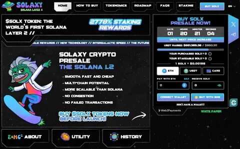 Solana Price Explodes +27%: First Layer 2 Solaxy Targeted in Major Whale Accumulation - 99Bitcoins