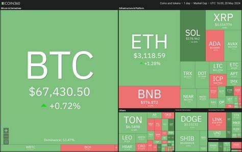 Price analysis 5/20: SPX, DXY, BTC, ETH, BNB, SOL, XRP, TON, DOGE, ADA - Cointelegraph