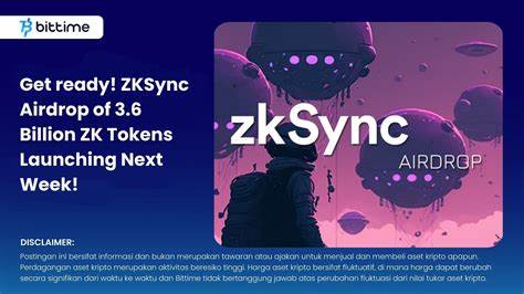 ZKsync to airdrop 3.6 billion ZK tokens next week - The Block