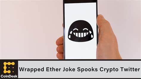 Jokes about wrapped ETH depeg cause brief panic on Twitter - CryptoSlate