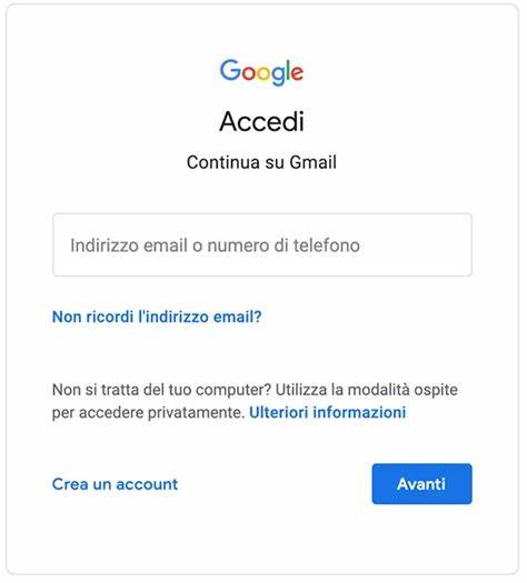 Accedere a Gmail - Computer - Guida di Gmail - Google Help