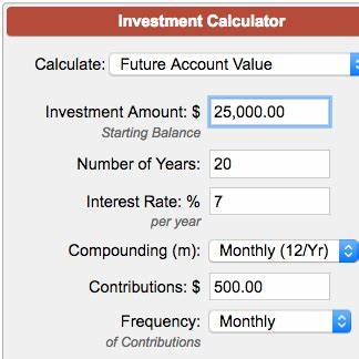 Investment Growth Calculator