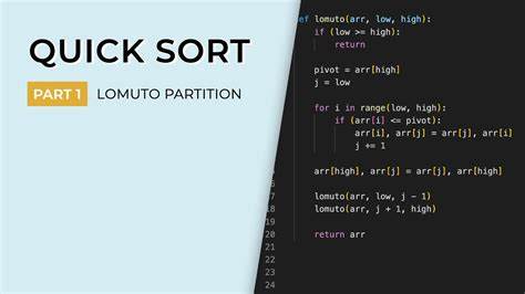 Lomuto's Comeback for Quicksort Partitions