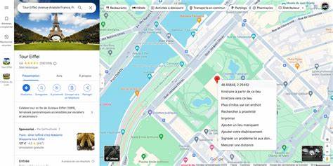 Rechercher par latitude et longitude dans Google Maps