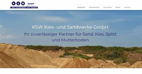 Sandwerke und Kieswerke 86554 Pöttmes - Firmenadressen im Freie 