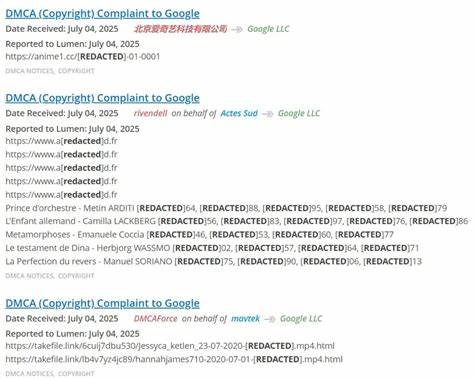 Google's DMCA Transparency Report 'Freezes' After Recent Volume Surge