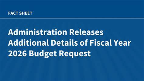 Fiscal Year 2026 Budget Request