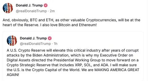 White House crypto czar: Trump signs executive order to form a Strategic Bitcoin Reserve - WRAL News