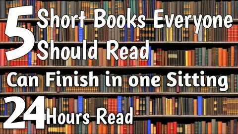 Short Books That You Can Read in One Sitting