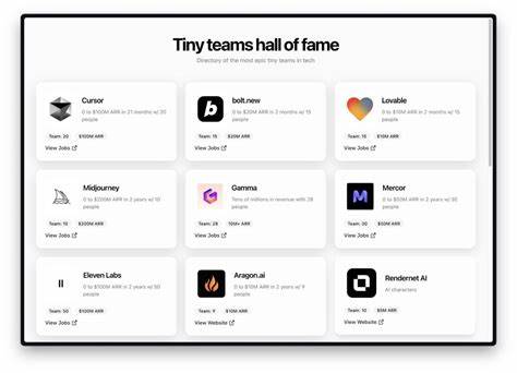 Tiny Teams Hall of Fame