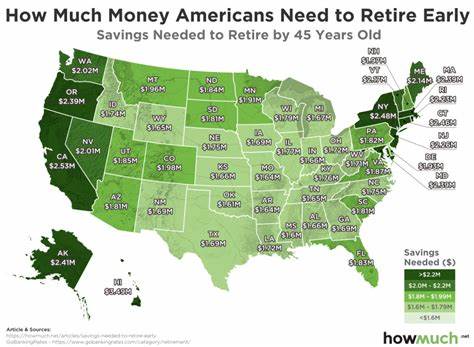 Savings Needed To Be Rich in America’s Most Popular Retirement Destinations