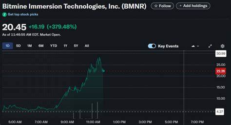Why Shares of Bitmine Immersion Technologies Are Skyrocketing Today