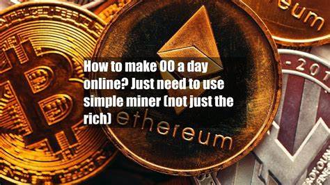 How to make $800 a day online? Just need to use simple miner (not just the rich) - Crypto News Flash