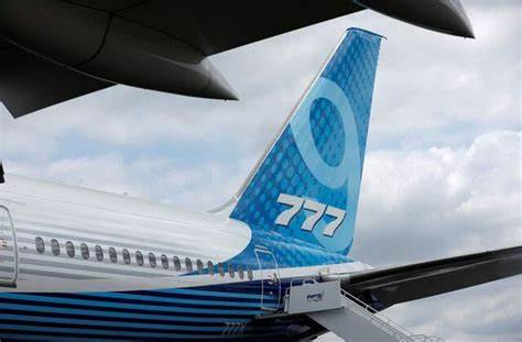 Boeing falling behind on certifying its 777X, CEO says