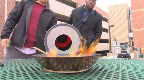Using Sound Waves to Put Out Fire: Story of Two George Mason University Students