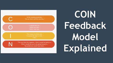 How can you use the COIN feedback model to facilitate peer feedback?